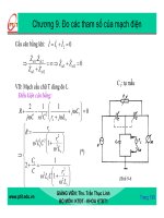 Bài giảng : CƠ SỞ ĐO LƯỜNG ĐIỆN TỬ part 10 doc