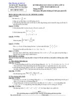 ĐỀ ÔN THI MÔN TOÁN 2011 KHỐI A SỐ (5) doc