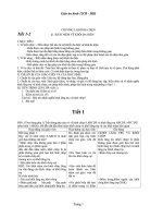 Giáo án hình 12 cơ bản  Học kì I