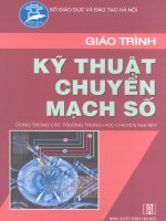 Giáo trình Kỹ Thuật Chuyển Mạch Số part 1 pot