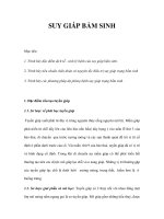SUY GIÁP BẨM SINH pptx