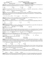 -Trường THPT Nguyễn Thái Bình THI THỬ ĐẠI HỌC NĂM 2011 LẦN 2 Môn thi: VẬT LÝ ppsx