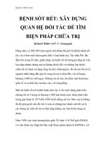 Quyền sở hữu trí tuệ - Quyền sở hữu trí tuệ BỆNH SỐT RÉT: XÂY DỰNG QUAN HỆ ĐỐI TÁC ĐỂ TÌM BIỆN PHÁP CHỮA TRỊ pot