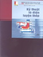 Kỹ thuật lò điện luyện thép part 1 potx