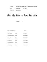 Bài tập lớn cơ học kết cấu potx