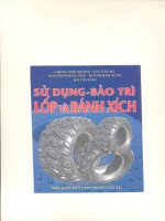 Sử dụng - bảo trì lốp và bánh xích part 1 ppsx
