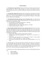 Mô hình hóa môi trường - Bài Tập ppt