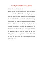 3 cách giữ bình tĩnh trong giờ thi doc