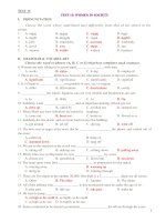 TEST 15: WOMEN IN SOCIETY pdf