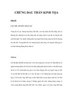 CHỨNG ĐAU THẦN KINH TỌA - Phần III potx