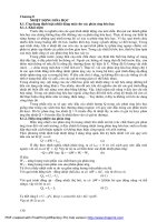 Giáo trình - Nhiệt động lực học - chương 8 potx