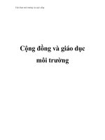 Việt Nam môi trường và cuộc sống - Phần 28 docx