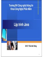 Tổng quan về môn học Lập trình Java doc