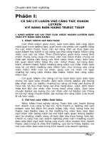 hoàn thiện công tác nâng cao kỹ năng bán hàng trực tiếp tại công ty tnhh tuyết cường