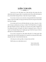 các nhân tố ảnh hưởng đến sự hài lòng của của cán bộ công nhân viên đối với công ty cổ phần vật liệu xây dựng khánh hòa