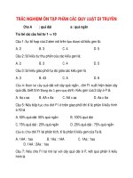 TRẮC NGHIỆM ÔN TẬP PHẦN CÁC QUY LUẬT DI TRUYỀN_1 docx