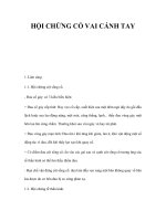 HỘI CHỨNG CỔ VAI CÁNH TAY pps