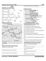 Bài tập Bổ trợ & Nâng cao Tiếng Anh THPT - Tenses 4 pdf