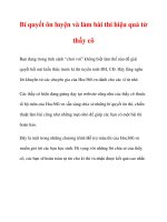 Bí quyết ôn luyện và làm bài thi hiệu quả từ thầy cô ppsx