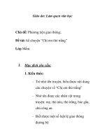 Giáo án mầm non chương trình đổi mới: Chủ đề: Phương tiện giao thông.. Đề tài: kể chuyện “Chị em thỏ trắng” Lớp Mầm. ppsx