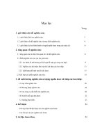 Đề xuất hướng nghiên cứu sử dụng nguồn laser cắt thép các bon thấp