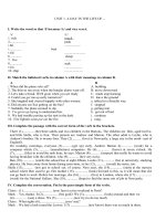 Trắc nghiệm anh văn tổng hợp ppt