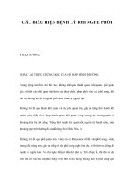 CÁC BIỂU HIỆN BỆNH LÝ KHI NGHE PHỔI pot