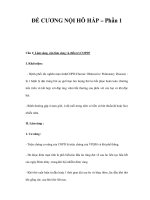 ĐỀ CƯƠNG NỘI HÔ HẤP – Phần 1 pdf