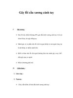 Gãy lồi cầu xương cánh tay pdf