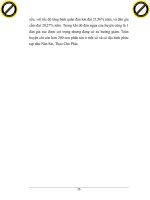 Giáo trình phân tích những hình thành về dịch chuyển cơ cấu kinh tế và đặc trưng của cơ cấu kinh tế nông thôn p3 potx