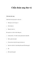 Chẩn đoán ung thư vú ppt