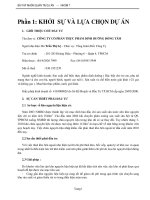 dự án xây dựng kho chứa nguyên liệu công ty cổ phần thực phẩm dinh dưỡng đồng tâm