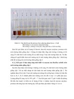 Luận văn : XÁC ĐỊNH MÔI TRƯỜNG TỐI ƯU ĐỂ THU SINH KHỐI VÀ ENZYME CỦA VI KHUẨN BACILLUS SUBTILIS, LACTOBACILLUS ACIDOPHILUS. THỬ NGHIỆM SẢN XUẤT CHẾ PHẨM SINH HỌC part 6 docx