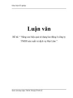 Luận văn: