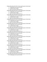 những nguyên lý cơ bản trong nghiệp vụ quản tri nhà hàng khách sạn.