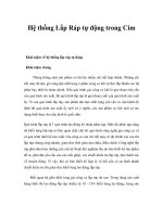 Hệ thống Lắp Ráp tự động trong Cim doc