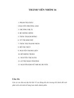 Báo cáo: “Phát triển nền kinh tế hàng hoá có kế hoạch gồm nhiều thành phần đi lên chủ nghĩa xã hội” doc