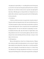 Vận dụng quan điểm Mac - Lenin giải thích thất nghiệp - 2 ppsx