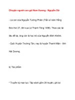 Chuyện người con gái Nam Xương - Nguyễn Dữ doc