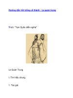 Hướng dẫn hồi trống cổ thành - La quán trung potx