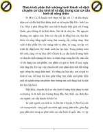 Giáo trình phân tích những hình thành về dịch chuyển cơ cấu kinh tế và đặc trưng của cơ cấu kinh tế nông thôn p1 pdf