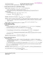 Đề thi thử toán - THPT Nguyễn Khuyến pdf