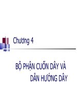 Bộ phận cuốn dây và dẫn hướng dây pps