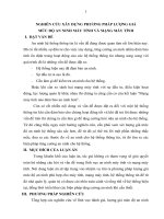 tóm tắt nghiên cứu xây dựng phương pháp lượng giá mức độ an ninh máy tính và mạng máy tính