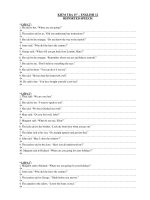 KIỂM TRA 15’ – ENGLISH 12 REPORTED SPEECH LỚP 12 potx