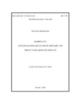 nghiên cứu áp dụng đường mổ cổ trước bên trong điều trị thoát vị đĩa đệm cột sống cổ