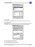Quá trình hình thành giáo trình hướng dẫn sử dụng các tab thuộc tính trong domain controller p5 pot