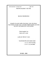 nghiên cứu đặc điểm lâm sàng, cận lâm sàng, tính kháng thuốc lao của vi khuẩn ở bệnh nhân lao phổi mới kết hợp bệnh đái tháo đường