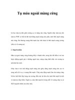 Tụ máu ngoài màng cứng pptx