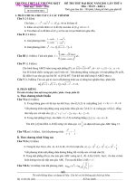 Đề thi thử toán - THPT Lý Thường Kiệt ppt